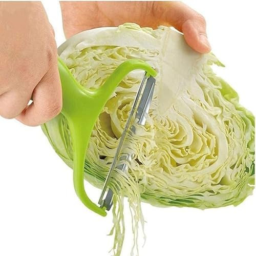 Green Cutter Cabbage Slicer Vegetable Rasters Cabbage Shredder Fruit Peeler Potato Knife Zesters Cutter Peelers Kitchen Gadgets