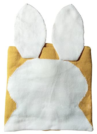 Abaodam Hasendecke elegant Kinder Decken Fernseher dalour kuscheldecke schlafdecke tv weiche Decken Zubehör für Babypuppen Decke für Kinder Kaninchendecke Kinderdecke Handtuch Decke Die 3D