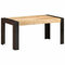 Homgoday Esstisch 160 x 80 x 76 cm aus massivem Mangoholz, Möbel für den Außenbereich, Küchentisch