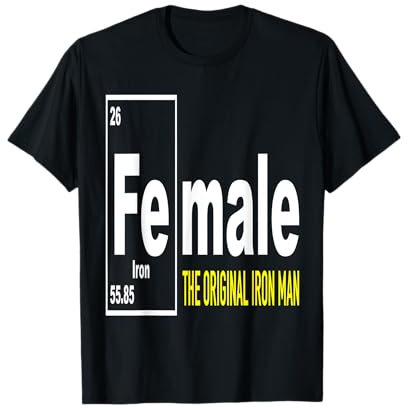 Womens Fe for Iron Shirt, Original Iron Man T-Shirt T-Shirt