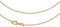 Joyes Boutique JB Collier Edle Goldkette Panzerkette 1,2 mm 375 Gelbgold 9 Kt 45 cm