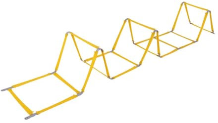 Dickly Agility Head Jumps Hurdles for Men Women And Children Practical Work Head of Speed Head, 10 Grids