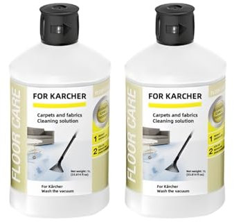 RM519 (33.814 Fl Oz) 1000ml Sofa Carpet Bed Sheets Fabric Quick Dry Cleaning Liquid. Carpet Cleaning Solution. Compatible for KARCHER Puzzi8/1 Puzzi10/1 Wash The Vacuum(2pcs)