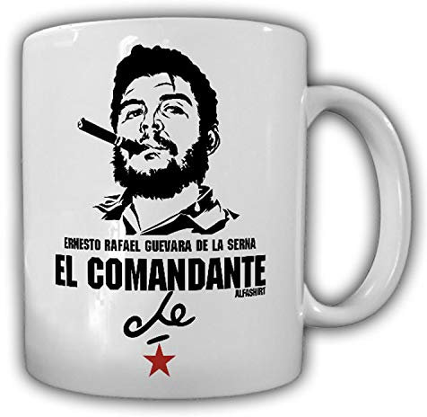 Che Guevara EL Comandante Kubanische Revolution Kuba Unterschrift -Tasse #19656