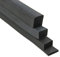VKP15x15 Vierkantprofil von SMI-Kantenschutzprofi in Schwarz aus EPDM Moosgummi - Moosgummidichtung - Maße: 15x15 mm (3 m)