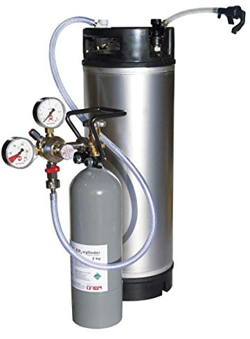 Druckfass Satz komplett mit neuem Soda-keg