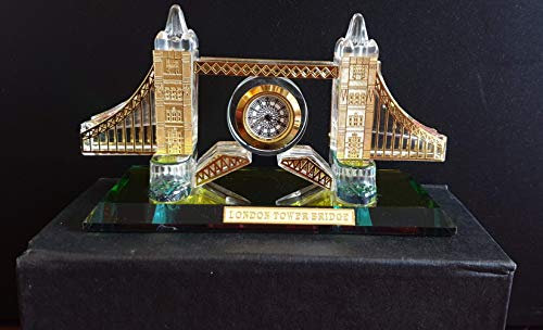 HomeElabador Kristall London Souvenir Sammlung in Box Big Ben, London Tower, London Bus, Telefonzelle, london tower bridge