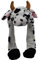 JOYHY Kinder Erwachsene Plüsch Hut Ohr Moving Ear Flap Hut mit Pfote Kuh