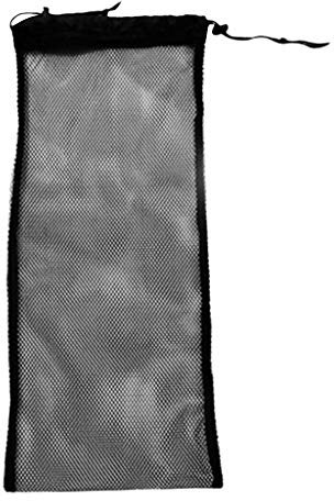 Inzopo Große tragbare Wassersport, Tauchen, Schnorchelmaske, Schlauch, Ausrüstung, Schwimmflossen, Flossen und Schuhe, Aufbewahrung, Tragetasche, Netz, Kordelzugtasche