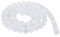 SM SunniMix Weißer Opal Runde Lose Perlen für Schmuckherstellung Naturstein DIY Armbänder Halskette Ohrring Handgemachte Polierte Edelsteinperlen Geschen, 6mm 62st