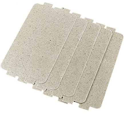 5 Pcs Universal Microwave Oven Mica sheet Wave Guide waveguide Cover Sheet Plates for Kitchen Microwave Oven Waveguide Cover Replacement Repairing Accessory
