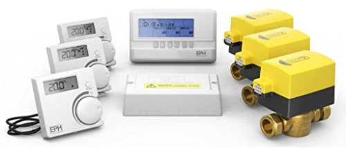 EPH 3 Zone Wireless S Plan Control Pack, 22mm