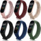 Wanme 6 Piezas Correa Compatible con Xiaomi Mi Band 4 Xiaomi Mi Band 3 Pulseras Reloj Silicona Banda Original para Xiaomi Mi Smart Band 4 Recambio Correa (No Host)
