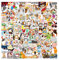 100 Stück Cartoon Meerschweinchen Aufkleber Wasserflaschen Laptop Telefon Gitarre Skateboard Computer Meerschweinchen Vinyl Stickers Wasserdicht Ästhetisch Aufkleber für Jugendliche Kinder Erwachsene