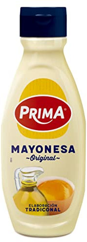 Prima Mayonesa receta tradicional con huevos 100% origen España. 660 ml