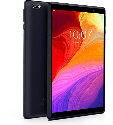 PRITOM Android Tablet 8 inch Android 10.0 OS Tablets, 4000mAh,64GB ROM, Quad Core Processor, HD IPS Screen, 2.0 Front + 8.0 MP Rear Camera, Wi-Fi, Bluetooth, Tablet PC(Black)