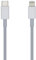 CABLEPELADO Cable Lightning a USB-C USB, Cable de Carga Lightning a USB-C, Compatible con iPhone, iPad y iPod, Corriente de Salida: 2.4A, Velocidad de transmisión de hasta 480Mbps, Blanco, 20 cm