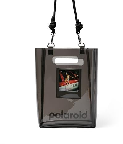 Polaroid 6306 Sac fourre-Tout pour Appareil Photo TPU Recyclable Noir