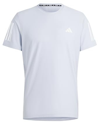 Adidas Herren Own The Run Tee, Halo Silver, XL