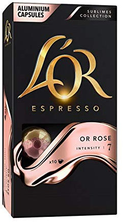 L'OR - Espresso Sublime Or Rose 52G - Trois Articles