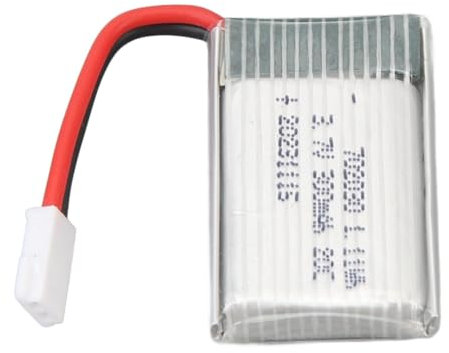 Drone Lithium Battery, 3.7V 300mAh Lithium Ion Battery 20C 702030 Versatile Compact Rechargeable with XH2.54 Plug for Drone