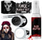 Faschingsschminke Schwarz Weiß, Theaterschminke Fasching, Halloween Kunstblut, Realistisch und Abwaschbar, Halloween Make Up für Zombies, Vampire, Karneval, Cosplay Make Up Kinder Erwachsene