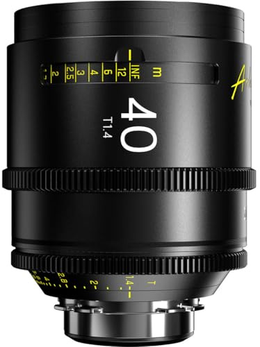 DZOFILM Arles Prime Cine Lens for PL Mount, Black - 40mm