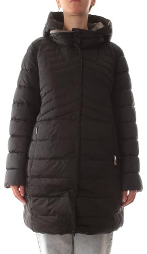 LUISA VIOLA piumino reversibile da donna nero/grigio - 43