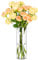 Koelaa Vase, Unzerbrechliche Vase, Blumenvasen, Acryl Modern Zylindervase, Klar, Kunststoff Vasen, Vasen Hochzeit Tischdeko, Transparente Blumenvase für Einweihungsparty-40 * 10cm