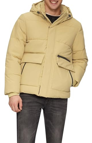 QS Gesteppte Winterjacke mit Kapuze und Innenkragen