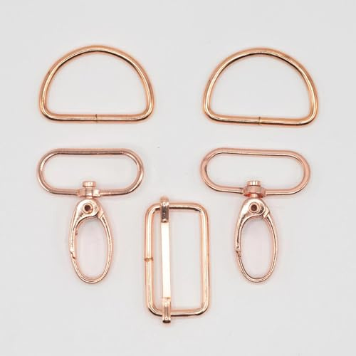 SLANTASTOFFE BRINGEN SIE UNSEREM STOFF LEBEN Taschenzubehör Taschen Accessoires Set Metall Breite 3 cm