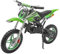 49cc Dirt Bike Kindermotorrad 10zoll Pocketbike Dirtbike Vollcross Crossbike Mini Motocross Kinder Motorrad mit Scheibenbremsen, Handzugstart, für 8-14 Jahre Kinder Teenager (Grün)