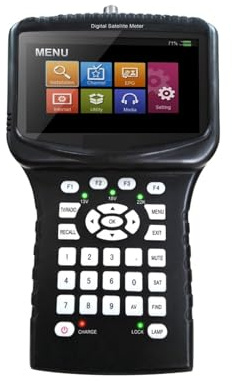 Cercatore satellitare HD SF-620S con supporto for schermo da 4,3 pollici Analizzatore di spettro USB WiFi CCTV Monitor for telecamera satellitare Facile da localizzare(SF-620S)