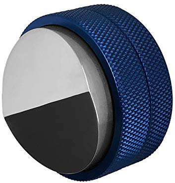 scarlet espresso | Distributor »Grande DUO« für Barista; zur perfekten Extraktion mit Siebträgermaschinen; 58 mm; schwere Ausführung (Blau)