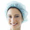Cuffie Plissè Monouso TNT 100 Pezzi - Cuffia Copri Testa e Capelli per Centri Estetici, Centri Benessere, SPA, Centri Medici, Case di Cura, Ristoranti, Pulizia - Senza Lattice - Traspirante (Blu)