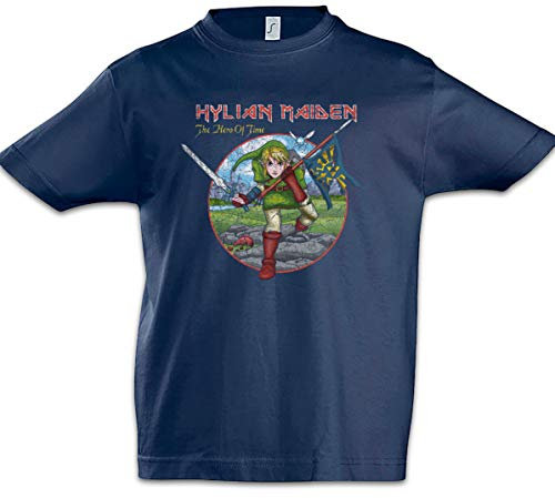 Urban Backwoods Hylian Maiden Kids Boys Children T-Shirt Blue Size 6 Years