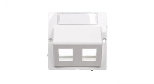 Kontakt-Simon BMGKS2P/11 Socket White Plastic IP20, 67 mm 30.5 mm 67 mm
