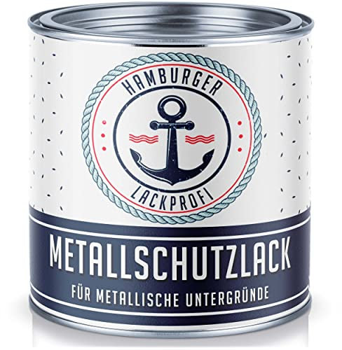 Metallschutzlack MATT Gelbgrün RAL 6018 Grün Metallschutzfarbe Metalllack Metallfarbe // Hamburger Lack-Profi (5 L)