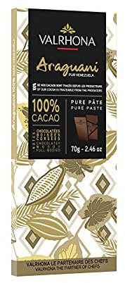 Tablette chocolat noir araguani 72% 70g - Valrhona