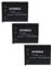 EXTENSILO 3x Battery Replacement for Kodak Klic-7006, LB-012 for Camera DSLR (700 mAh, 3.7 V, Li-ion)