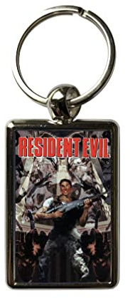 Super Universe Resident Evil 1 Classic Survival Horror Metal Keyring 3 x 4.5 cm