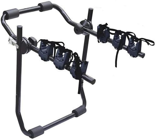 Portabici Posteriore per Auto Universale Max 3 Bici Prodotto Certificato e omologato Peso Max Fino a 40kg