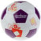 Capelli Sport Ballon de football de la Coupe du monde de la FIFA, Qatar 2022, sous licence officielle pour joueurs de football jeunes et adultes, violet et blanc