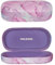 molshine Custodia rigida per occhiali da sole,custodia per occhiali classica grande per donna uomo,occhiali da sole(Lavanda)