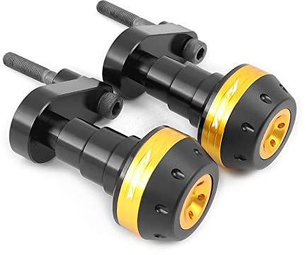 IRISZ Für Yamaha Für YZFR1 R1 2007/2008 Motorrad Sturzpads Crash Pad Falling Protector Guard Motorschutz Sliders Fallschutz (Farbe : Gold)