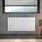 WITEN&NOCK Design Heizkörper Breite 1216 mm Höhe 600 mm Wohnraum Flachheizkörper Weiß Doppellagig
