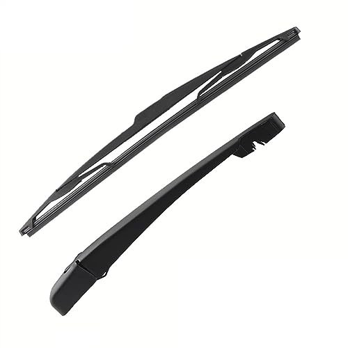 ARTYSHILS Ventana Coche Conjunto Brazo Escobilla Juego Escobillas Brazo Limpiaparabrisas Trasero Coche para Peugeot 307 Hatchback 2001-en Adelante 355mm Montaje Escobillas Limpiaparabrisas Trasero