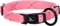 Flamingo Collier pour Chiot Dolly Rose XS - 20-35cm 10mm - avec Boucle à clic et Bandes réfléchissantes