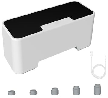 Automatische Spülung – Toilette ohne Sensor 225 g | Automatische Wasserspülung, wiederaufladbar über USB, Akku 1200 mAh, Set für Spülventil, wasserdicht, System, Spitze