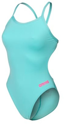 arena Damen Women's Team Challenge Solid One Piece Swimsuit, Water-Shocking Pink, 38 EU
